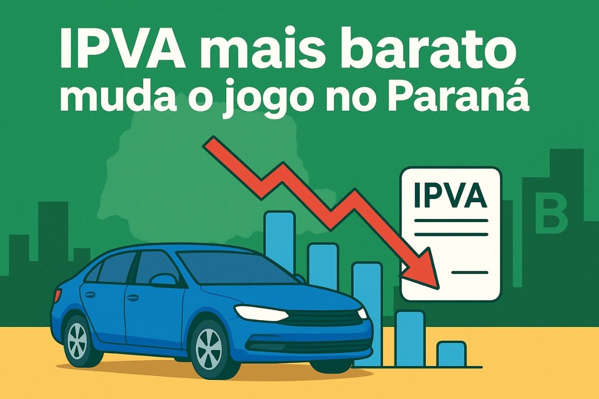 Redução do IPVA no estdo do Paraná