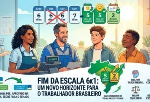 Fim da Escala 6x1 Avança e Pode Transformar o Trabalho no Brasil