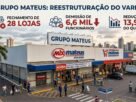 Grupo Mateus fechou 28 lojas e demitiu 6,6 mil funcionários entre 2025 e 2026. Entenda os motivos da reestruturação da gigante do varejo.