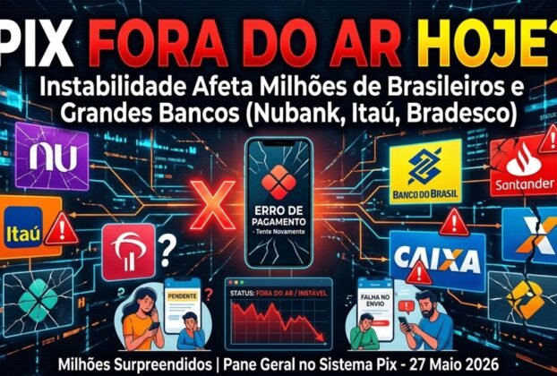 Pix fora do ar