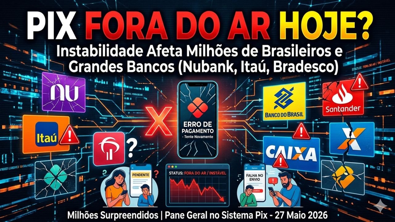 Pix fora do ar