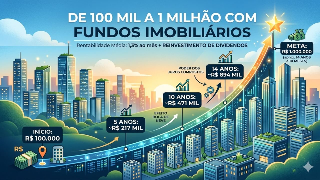Transforme cem mil reais em um milhão de reais